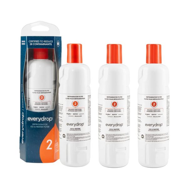 Everydrop by Whirlpool Ice and Water Refrigerator Filter 2, EDR2RXD1